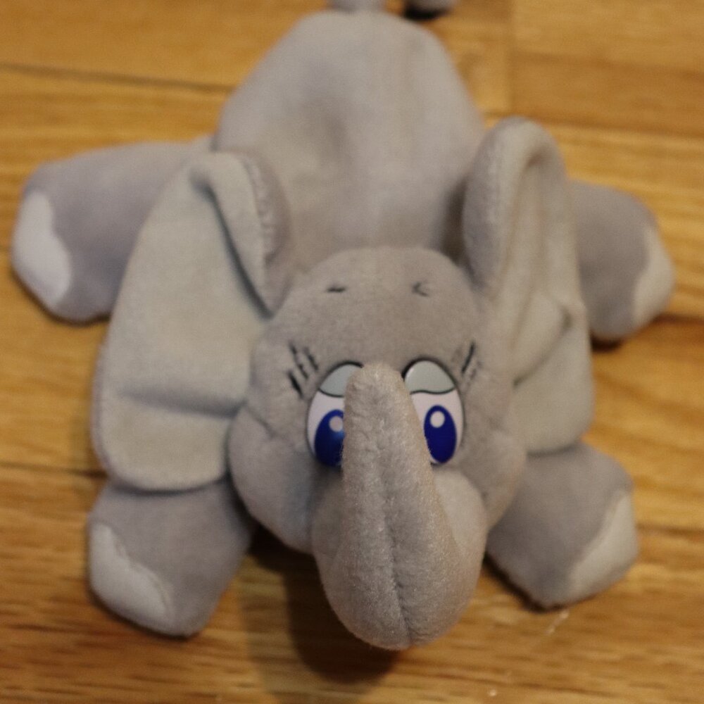 Ringling Bros Barnum & Bailey Elephant Bean Bag Plush - Gray - One Size